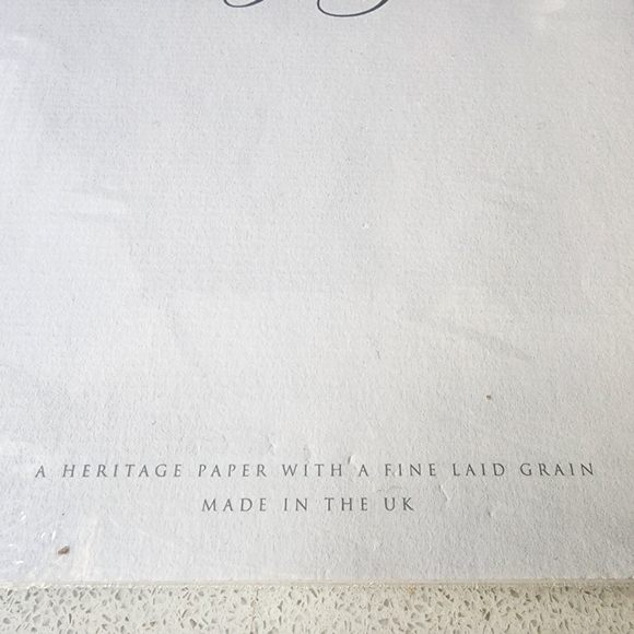 Paperchase Inscription A5 120mg Pad of Paper. 40 Sheets of White Texture Paper. - Picture 7 of 7